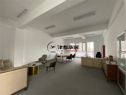 銀川設計裝修公司推薦|銀川龍樾辦公室設計現場量尺