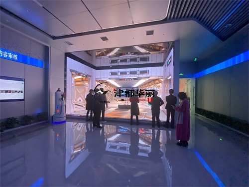 銀川裝修公司推薦|銀川科技展廳空間優化設計裝修現場勘察